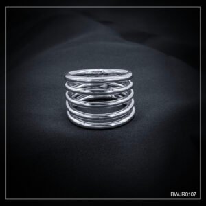 Silver Spiral Ring
