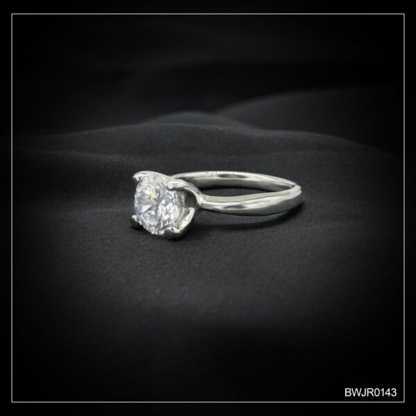 Diamond Silver Ring