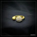 Faux Stud Diamond Ring