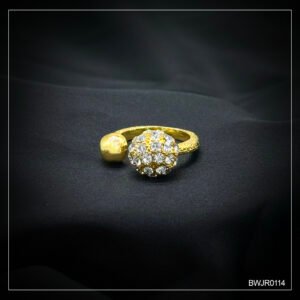 Faux Stud Diamond Ring