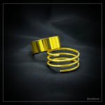 Spiral Double Gold Ring